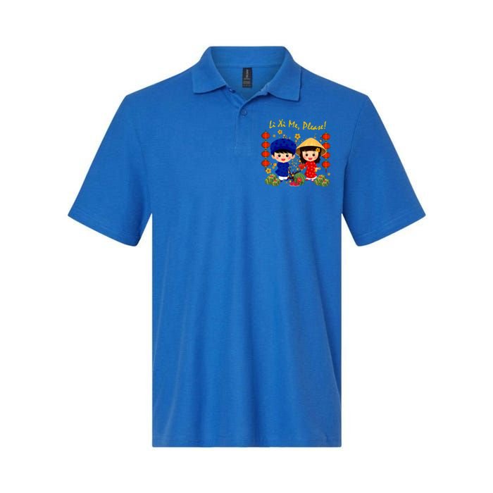 Cute Ao Dai Viet Nam Vietnamese New Year Li Xi Me Gift Softstyle Adult Sport Polo