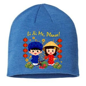 Cute Ao Dai Viet Nam Vietnamese New Year Li Xi Me Gift Sustainable Beanie