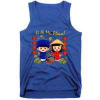 Cute Ao Dai Viet Nam Vietnamese New Year Li Xi Me Gift Tank Top