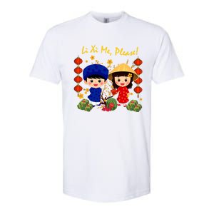 Cute Ao Dai Viet Nam Vietnamese New Year Li Xi Me Gift Softstyle CVC T-Shirt