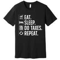 Cute Accountant Design For Women Accountant Accounting Premium T-Shirt