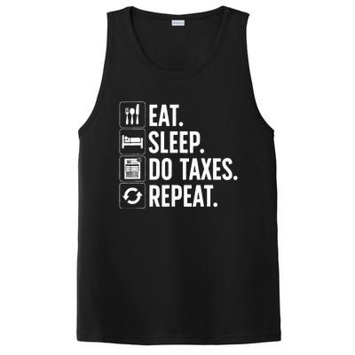 Cute Accountant Design For Women Accountant Accounting PosiCharge Competitor Tank