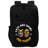 Cats And Ducks For Trump President 2024 Trump Vance 2024 Impact Tech Backpack