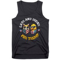 Cats And Ducks For Trump President 2024 Tank Top