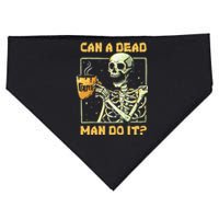 Can A Dead Man Do It Funny Halloween Aba Behavior Analysis USA-Made Doggie Bandana