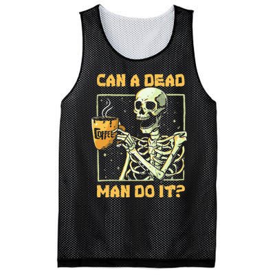 Can A Dead Man Do It Funny Halloween Aba Behavior Analysis Mesh Reversible Basketball Jersey Tank