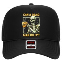 Can A Dead Man Do It Funny Halloween Aba Behavior Analysis Trucker Hat
