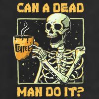 Can A Dead Man Do It Funny Halloween Aba Behavior Analysis Trucker Hat