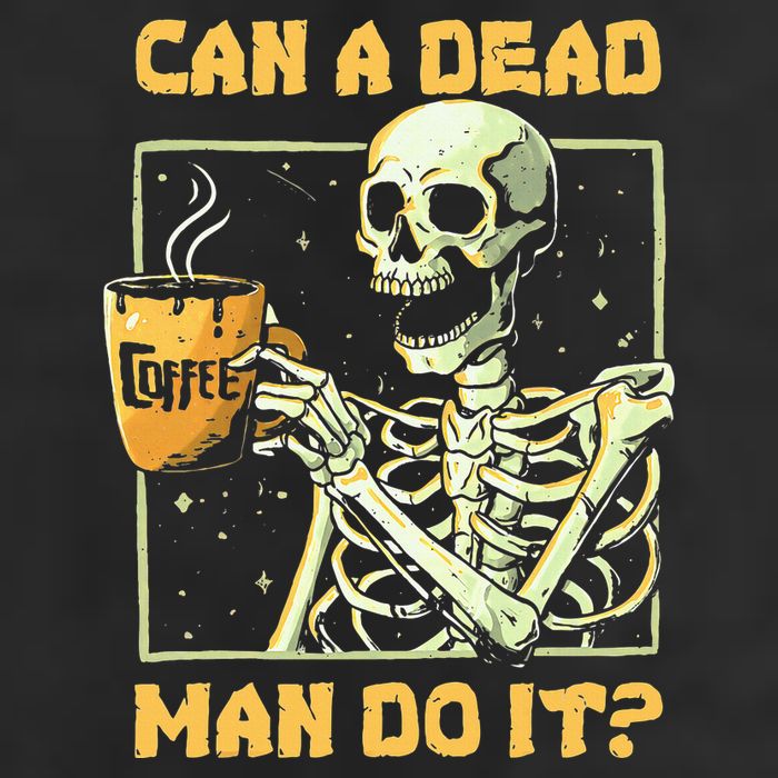 Can A Dead Man Do It Funny Halloween Aba Behavior Analysis Trucker Hat