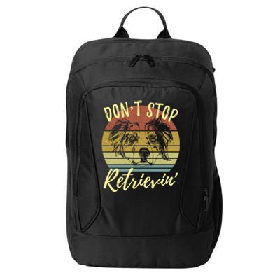 Cute Aussie Dont Stop Retrievin Australian Shepherd Lovers Gift City Backpack