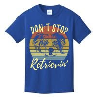 Cute Aussie Dont Stop Retrievin Australian Shepherd Lovers Gift Kids T-Shirt