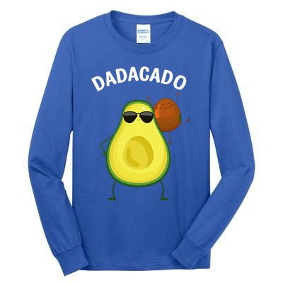 Cute Avocado Design For Dad Fruit Avocado Pear Lovers Tall Long Sleeve T-Shirt