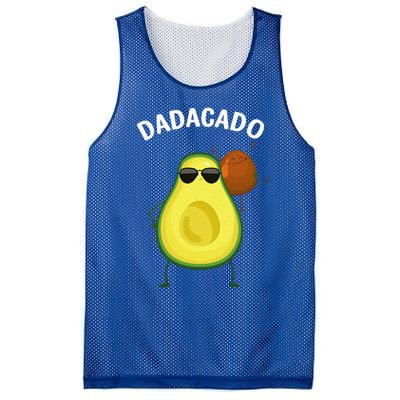 Cute Avocado Design For Dad Fruit Avocado Pear Lovers Mesh Reversible Basketball Jersey Tank