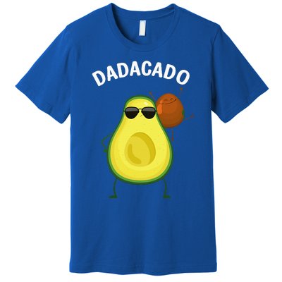 Cute Avocado Design For Dad Fruit Avocado Pear Lovers Premium T-Shirt