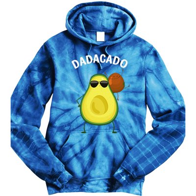 Cute Avocado Design For Dad Fruit Avocado Pear Lovers Tie Dye Hoodie