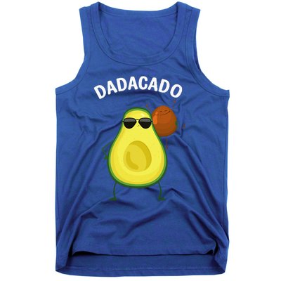 Cute Avocado Design For Dad Fruit Avocado Pear Lovers Tank Top