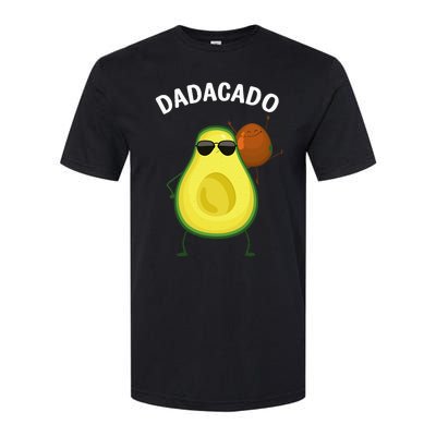 Cute Avocado Design For Dad Fruit Avocado Pear Lovers Softstyle CVC T-Shirt