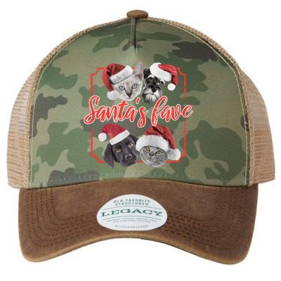 Cats And Dogs Santa's Love Legacy Tie Dye Trucker Hat