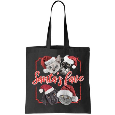 Cats And Dogs Santa's Love Bag