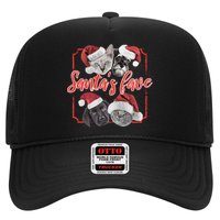 Cats And Dogs Santa's Love Trucker Hat