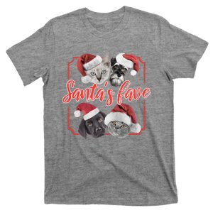 Cats And Dogs Santa's Love T-Shirt