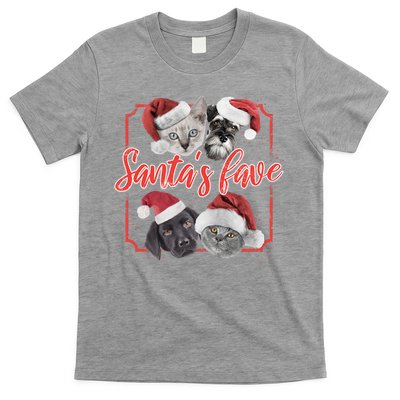 Cats And Dogs Santa's Love T-Shirt