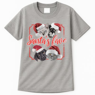 Cats And Dogs Santa's Love Tall T-Shirt