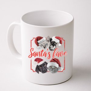 Cats And Dogs Santa's Love Coffee Mug