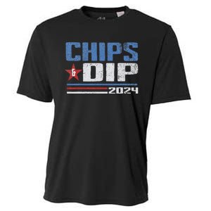 Chips And Dip 2024 Election Parody Cooling Performance Crew T-Shirt