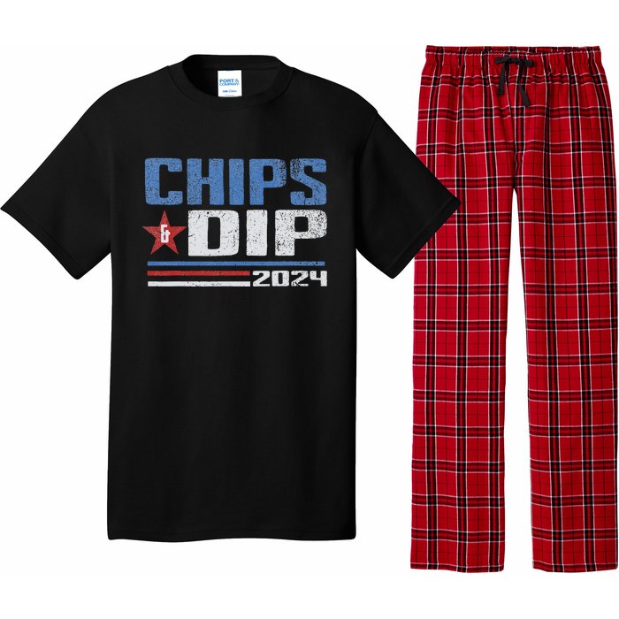 Chips And Dip 2024 Election Parody Pajama Set