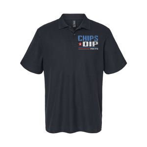 Chips And Dip 2024 Election Parody Softstyle Adult Sport Polo