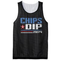 Chips And Dip 2024 Election Parody Mesh Reversible Basketball Jersey Tank