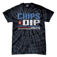 Chips And Dip 2024 Election Parody Tie-Dye T-Shirt