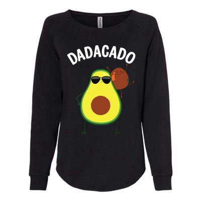 Cute Avocado Design For Dad Fruit Avocado Pear Lovers Womens California Wash Sweatshirt