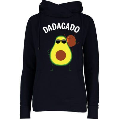 Cute Avocado Design For Dad Fruit Avocado Pear Lovers Womens Funnel Neck Pullover Hood