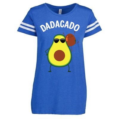 Cute Avocado Design For Dad Fruit Avocado Pear Lovers Enza Ladies Jersey Football T-Shirt