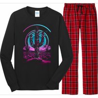 Cool Artsy Desert Cactus Long Sleeve Pajama Set