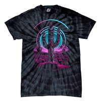 Cool Artsy Desert Cactus Tie-Dye T-Shirt