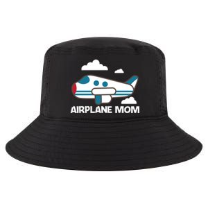 Cool Airplane Design For Mom Mother Aviation Plane Lovers Gift Cool Comfort Performance Bucket Hat