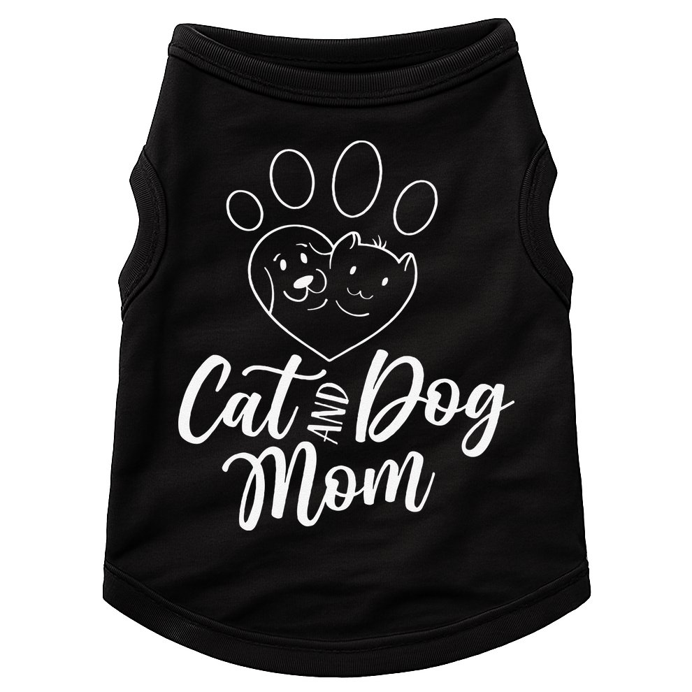 Cat And Dog Mom Dogs Cats Lover Mother Mommy Mama Mothers Doggie Tank