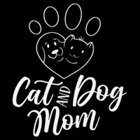 Cat And Dog Mom Dogs Cats Lover Mother Mommy Mama Mothers Doggie Tank