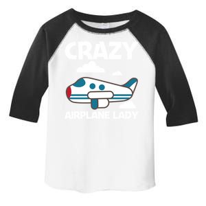 Cool Airplane Design Mom Aviation Plane Lovers Gift Toddler Fine Jersey T-Shirt