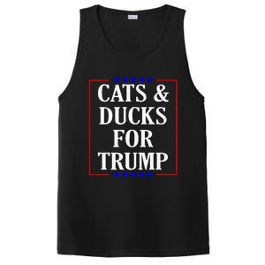 Cats And Ducks For Trump Kittens And Ducks For Trump 2024 Premium PosiCharge Competitor Tank