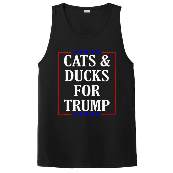 Cats And Ducks For Trump Kittens And Ducks For Trump 2024 Premium PosiCharge Competitor Tank