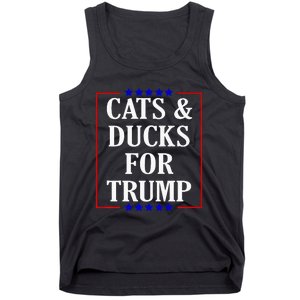 Cats And Ducks For Trump Kittens And Ducks For Trump 2024 Premium Tank Top