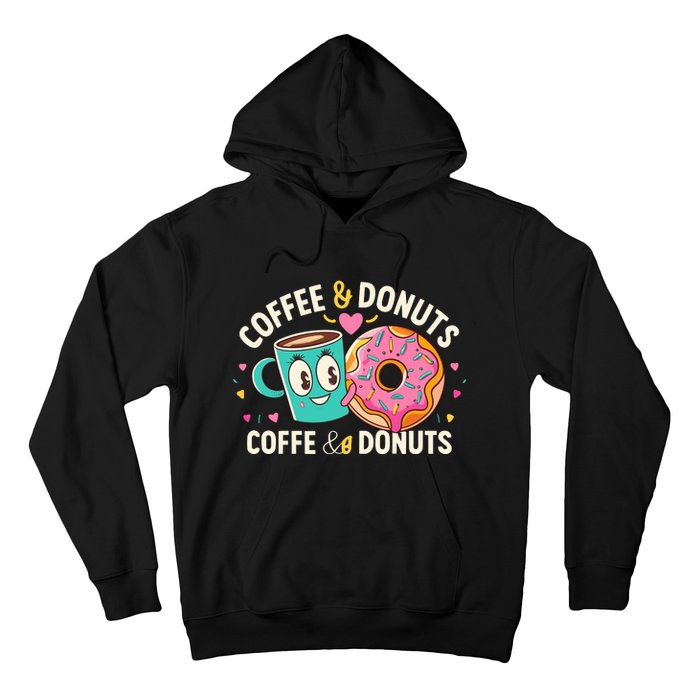 Coffee And Donuts Hoodie