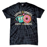 Coffee And Donuts Tie-Dye T-Shirt