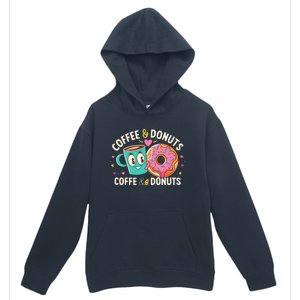 Coffee And Donuts Urban Pullover Hoodie