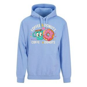 Coffee And Donuts Unisex Surf Hoodie