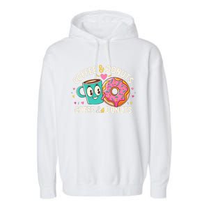 Coffee And Donuts Garment-Dyed Fleece Hoodie